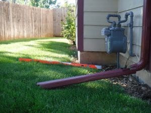 keep water away from your foundation
