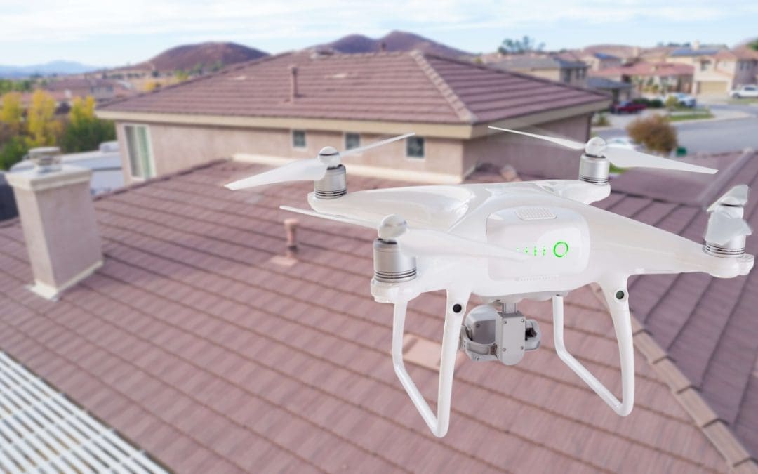 drones for home inspections allow complete examination of the roof